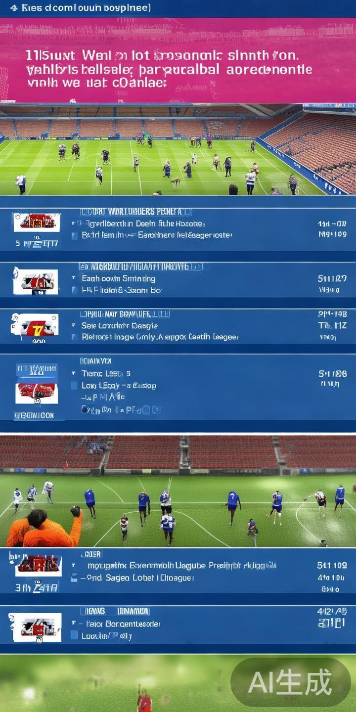 一则成功的案例分析
比如，有玩家在英超联赛中选择